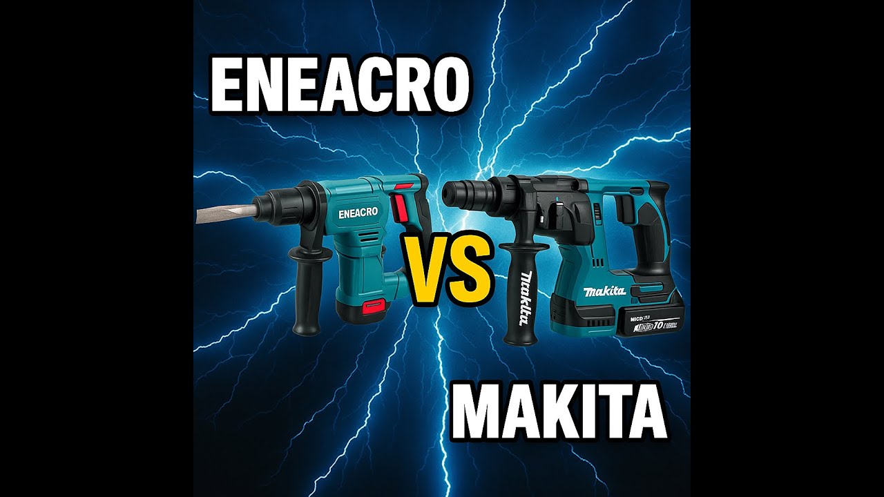 💥Bohrhammer-Duell 2025: ENEACRO vs. Makita – Wer zertrümmert den Beton besser?! 💣🔨