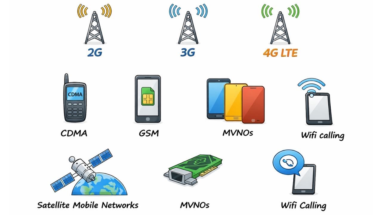 Every Mobile Network Explained In 3 Minutes