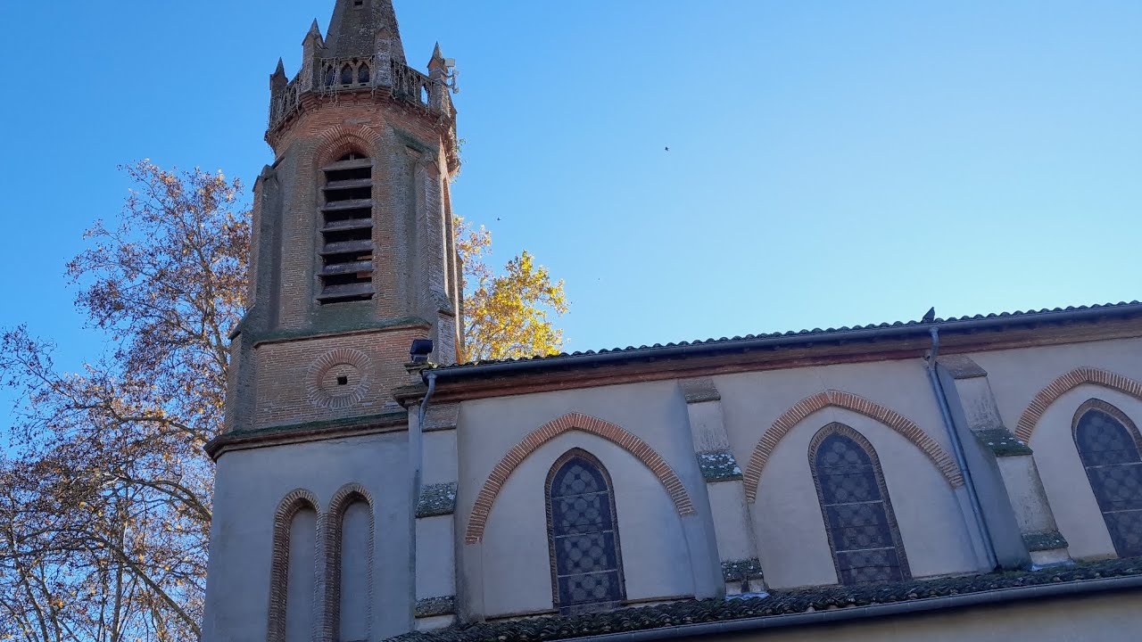 Visite du clocher de l'église Saint Laurent de Rouffiac-Tolosan (31)
