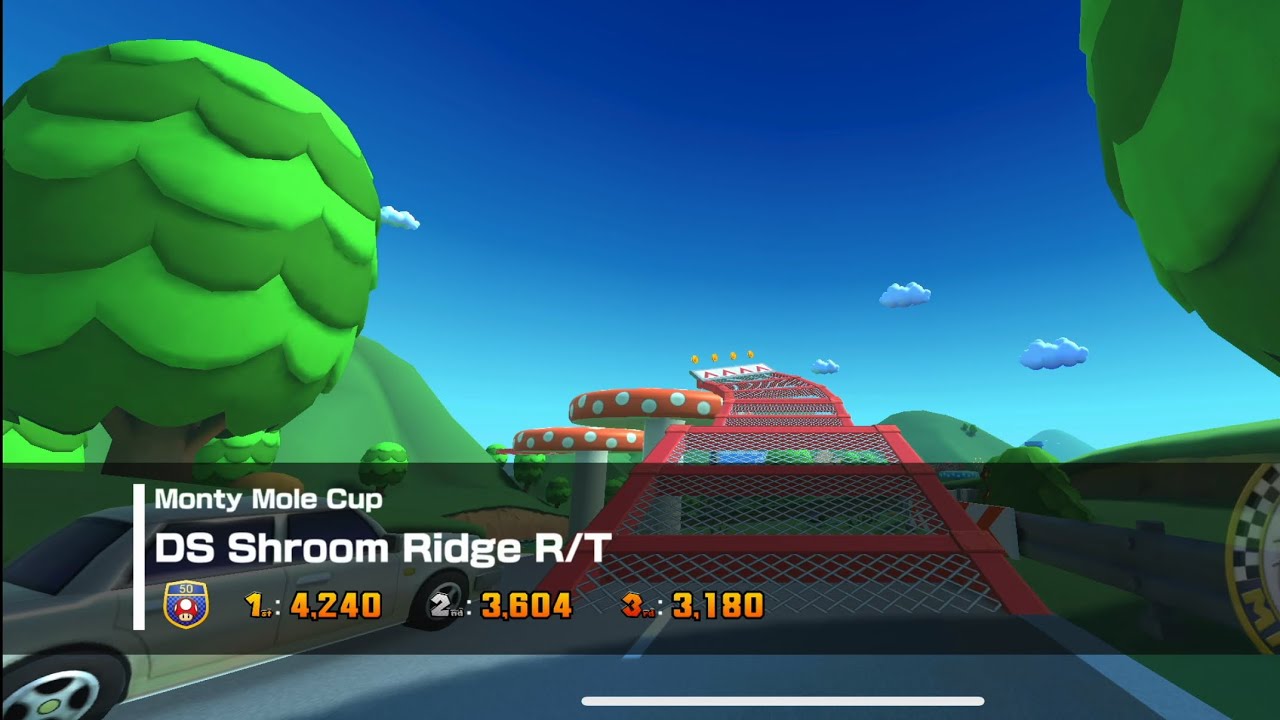 Mario Kart Tour - DS Shroom Ridge R/T Gameplay (Doctor Tour 2026) 