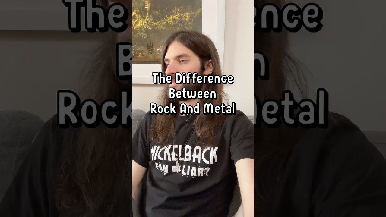 Difference Between Rock And Metal Music