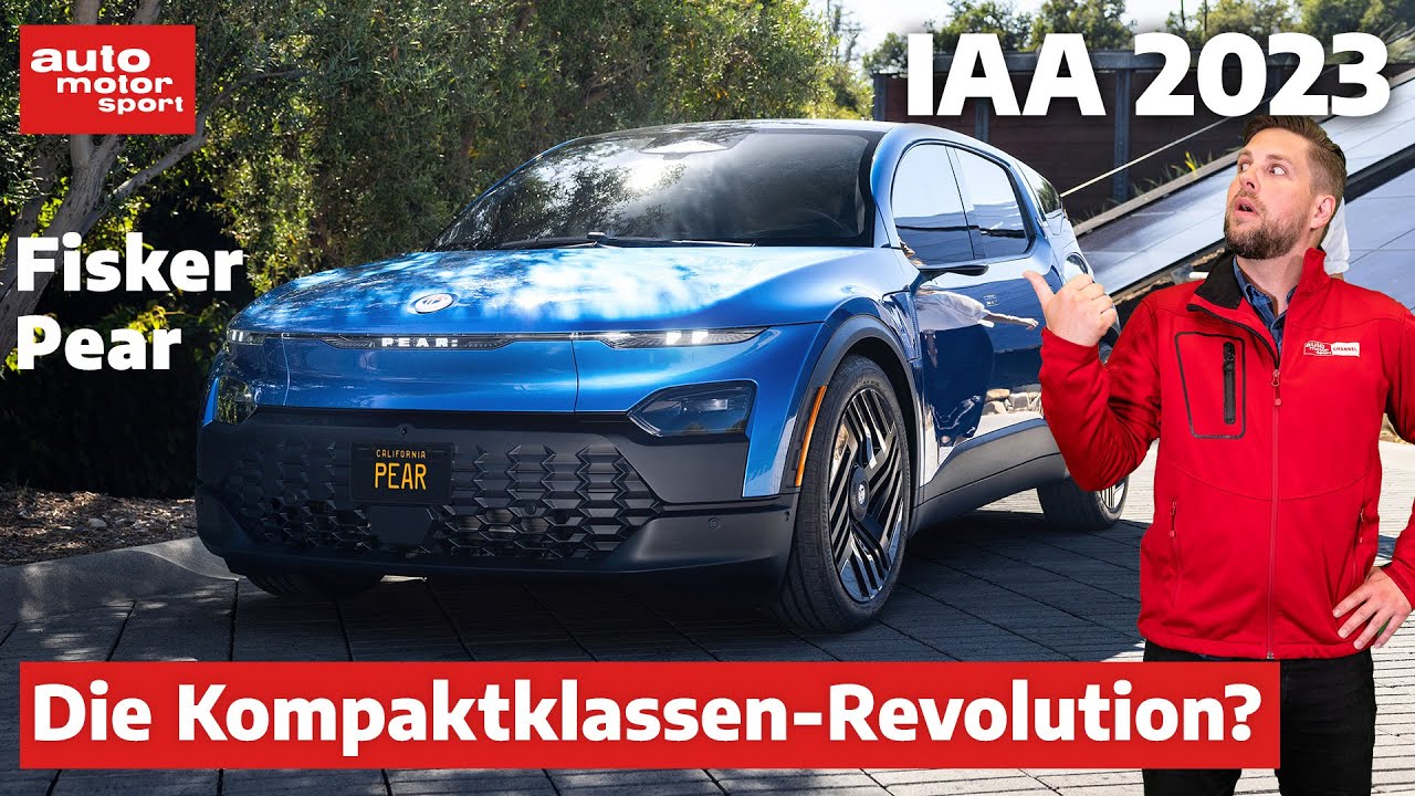 Fisker Pear: Revolutioniert Henrik Fisker damit die Kompaktklasse? Neuvorstellung/Review - IAA 2023