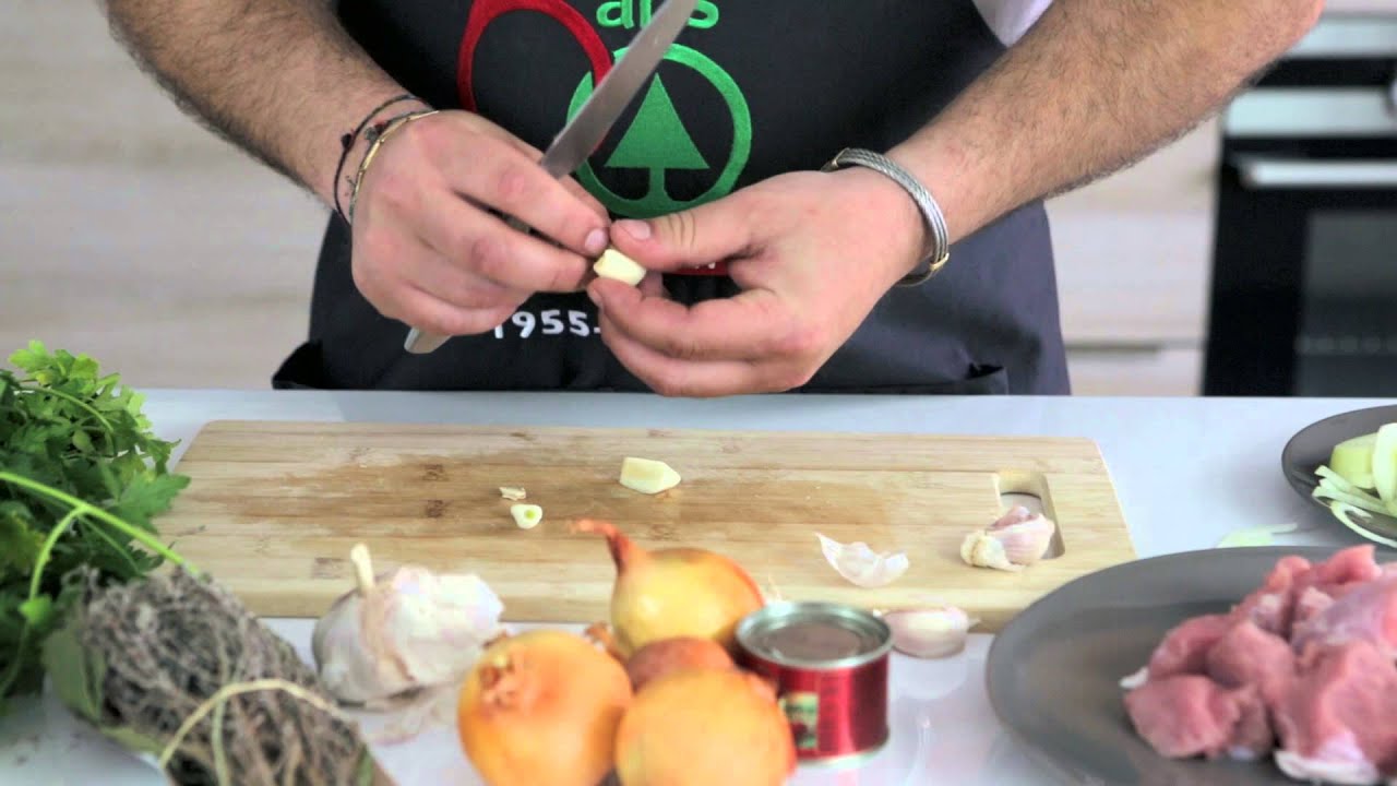 Recette sauté de veau aux olives par SPAR de Corse