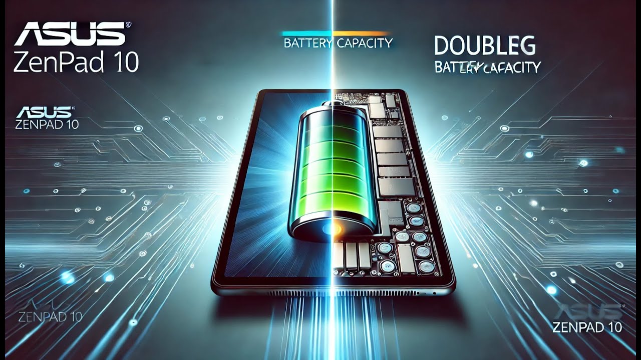 Планшет Asus ZenPad 10 - как нас накалывают по аккумуляторам - удваиваем емкость батареи в Два раза