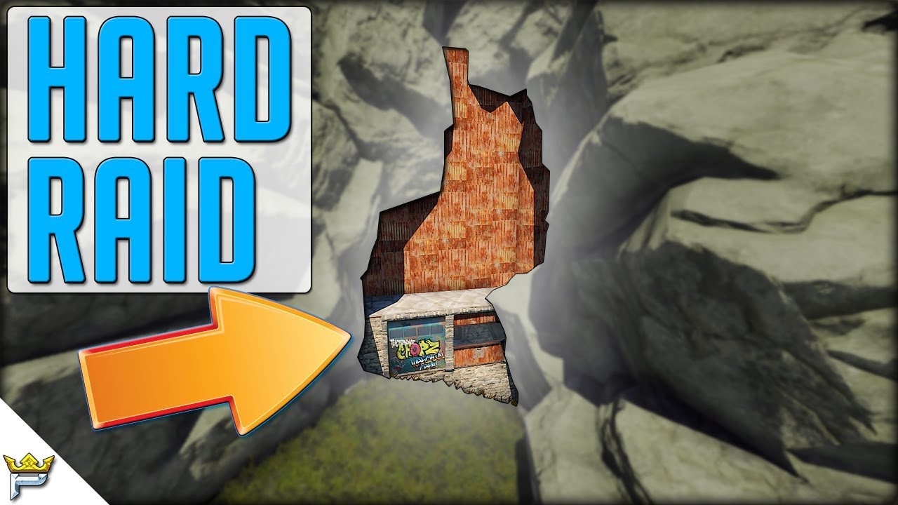 Rust - Practically UNRAIDABLE Super CAVE BASE v9 (Rock Cave)