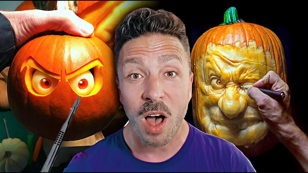 I Became a Professional Pumpkin Carver...