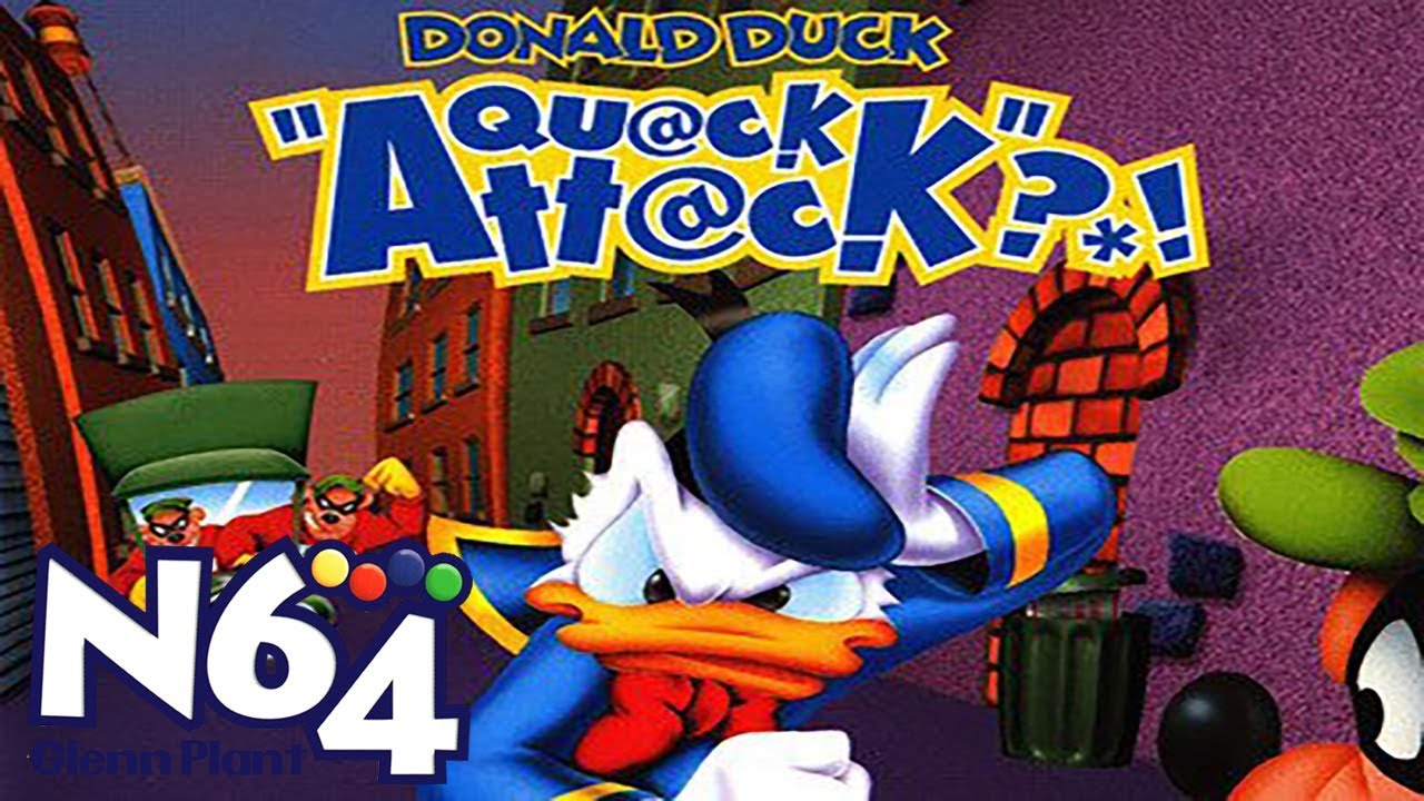 Атака Дональда Дака Кряка — обзор Nintendo 64 — HD