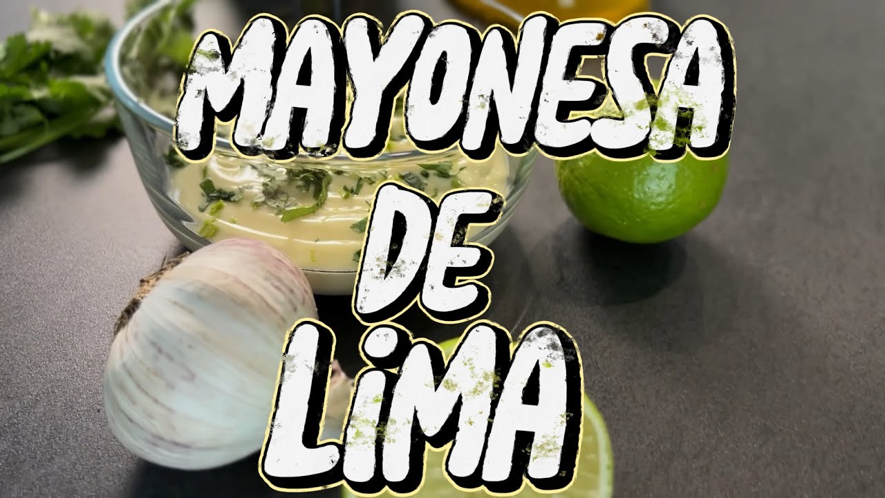 NO SE CORTA | Mayonesa casera de lima