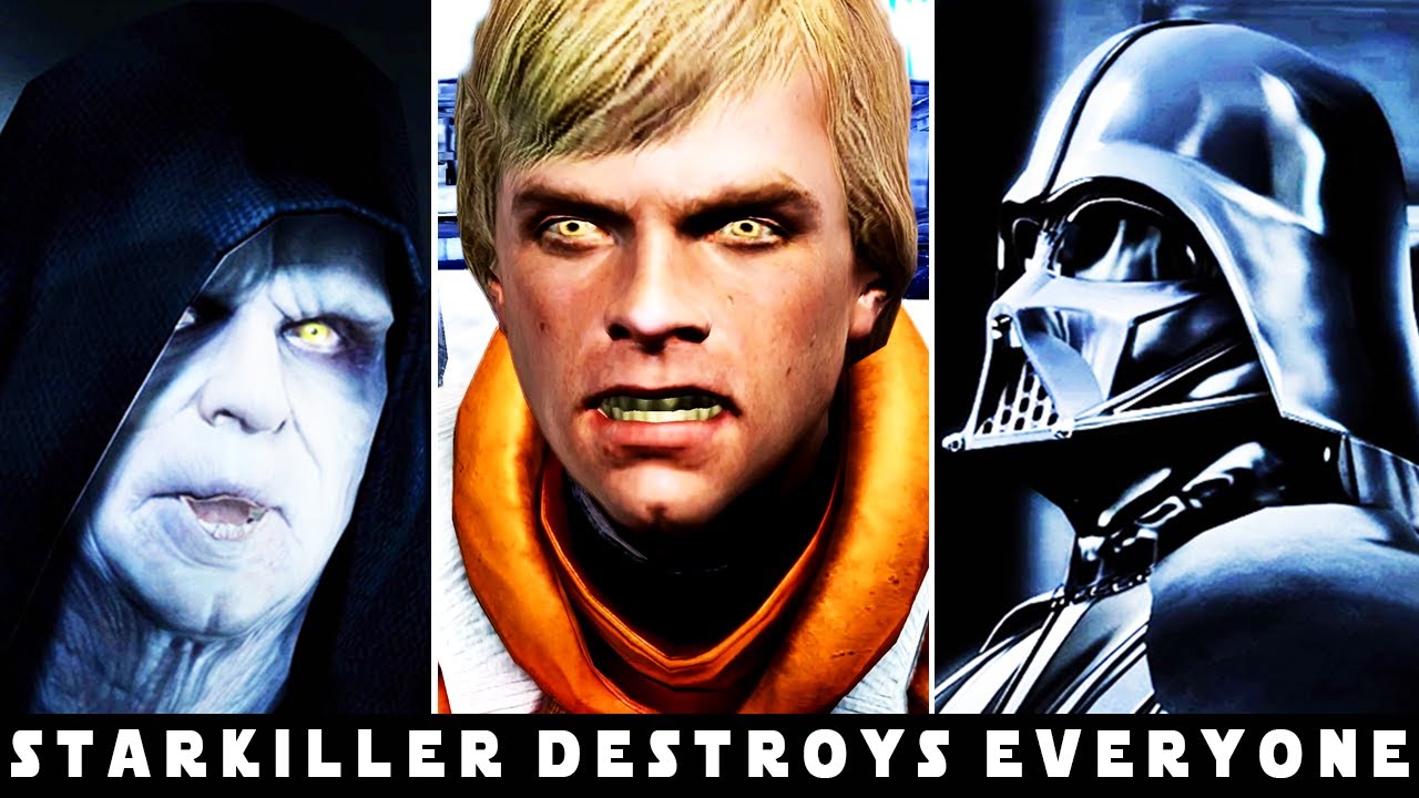 Starkiller Destroys Everyone & Everything 4K 60FPS