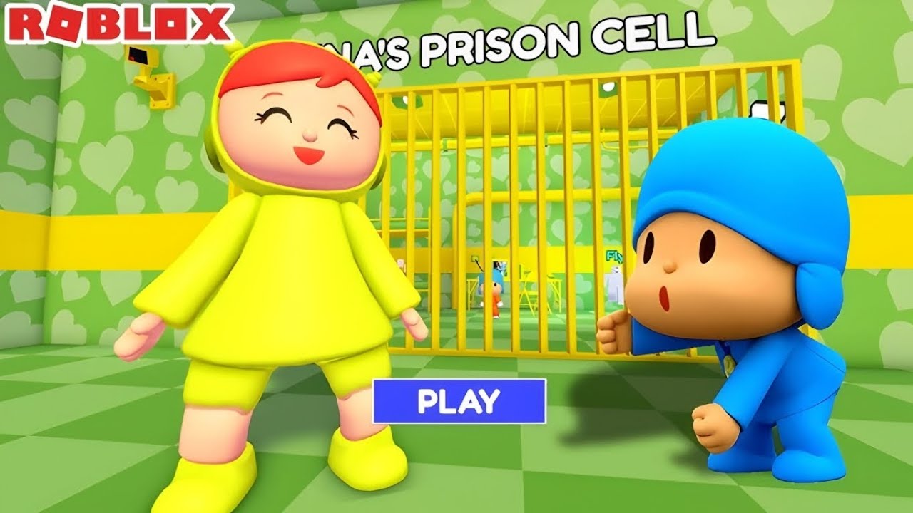 🚨 I ESCAPED Pocoyo Prison in Roblox!