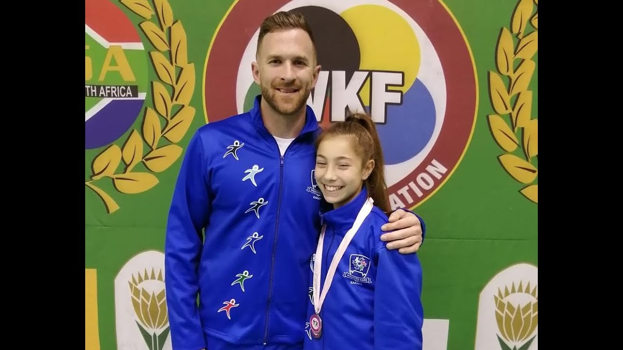 Western Cape Karate getting ready for UFAK online competition with Coach and champion Troy Futter