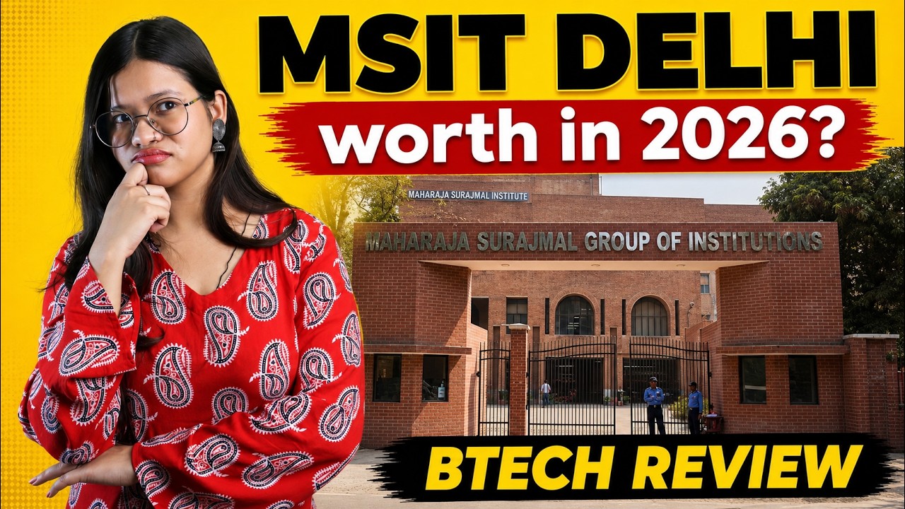 MSIT Delhi BTech Unfiltered Review🔥 | JEE Mains Cutoff | Coupon Code | Admission Process & Placement