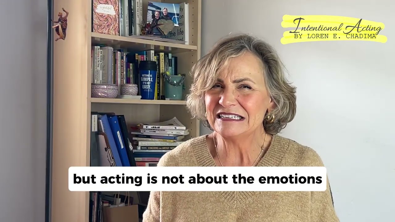 Acting Tip: Don't Memorize Your Lines