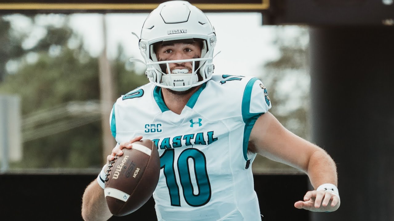 Grayson McCall 2023 highlights! Transfer quarterback from Coastal Carolina