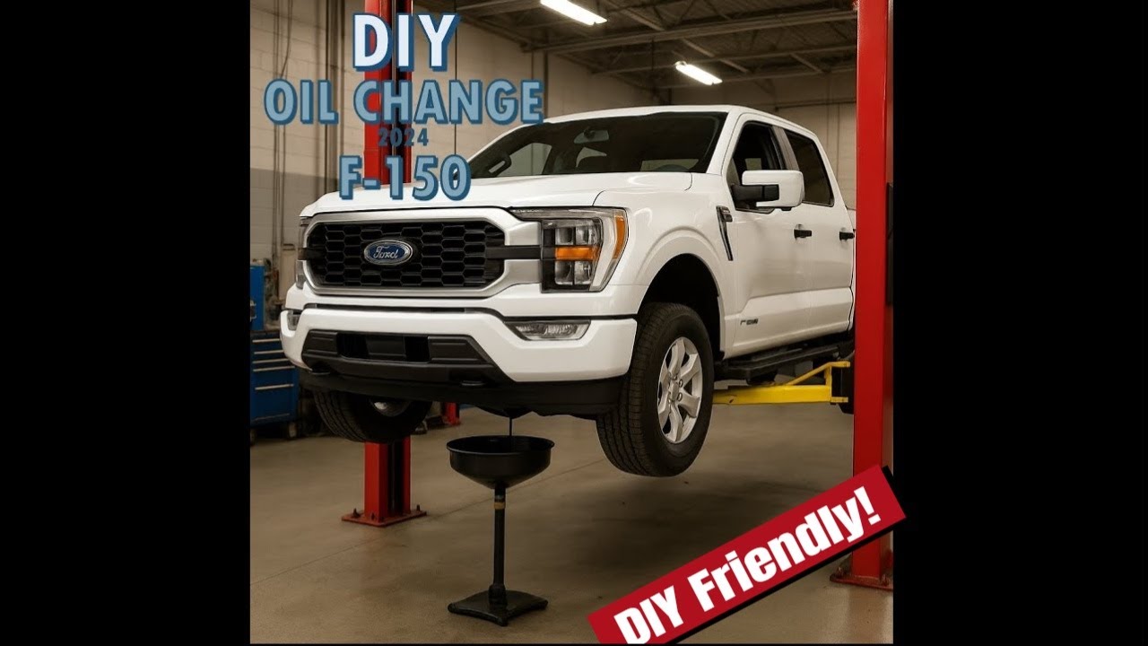 Is Changing the Oil on a 2024 F-150 the easiest vehicle yet?
