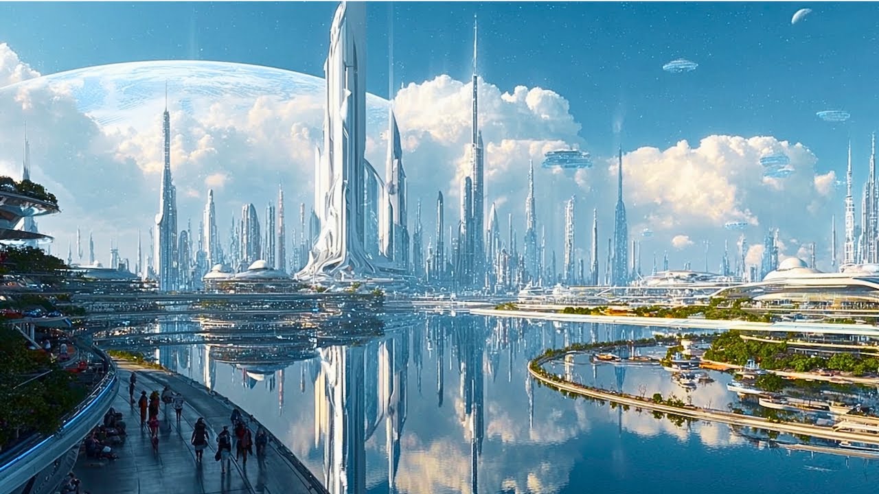 Solarpunk Megacity Ambience 🌿 | Botanical Urban Paradigms & Eco-Utopia