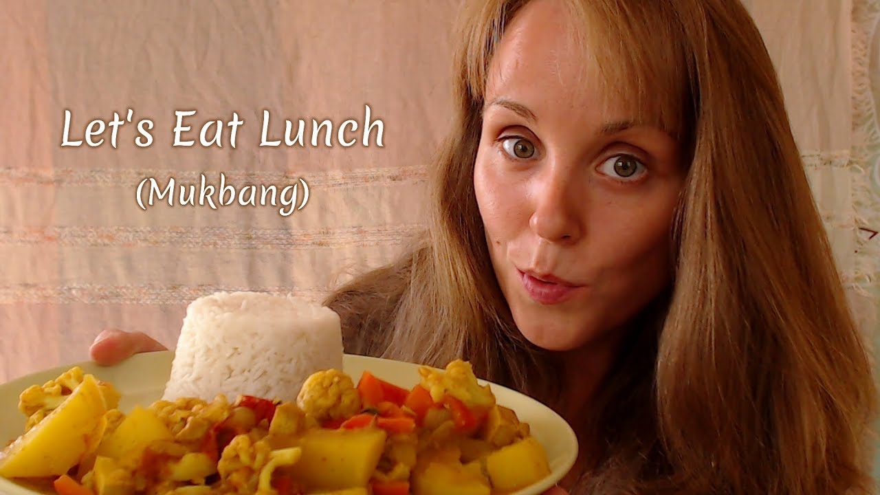 Let's Eat Indisches Essen (Gemüsepfanne mit Reis) | Binaural | ASMR (Deutsch/ German)
