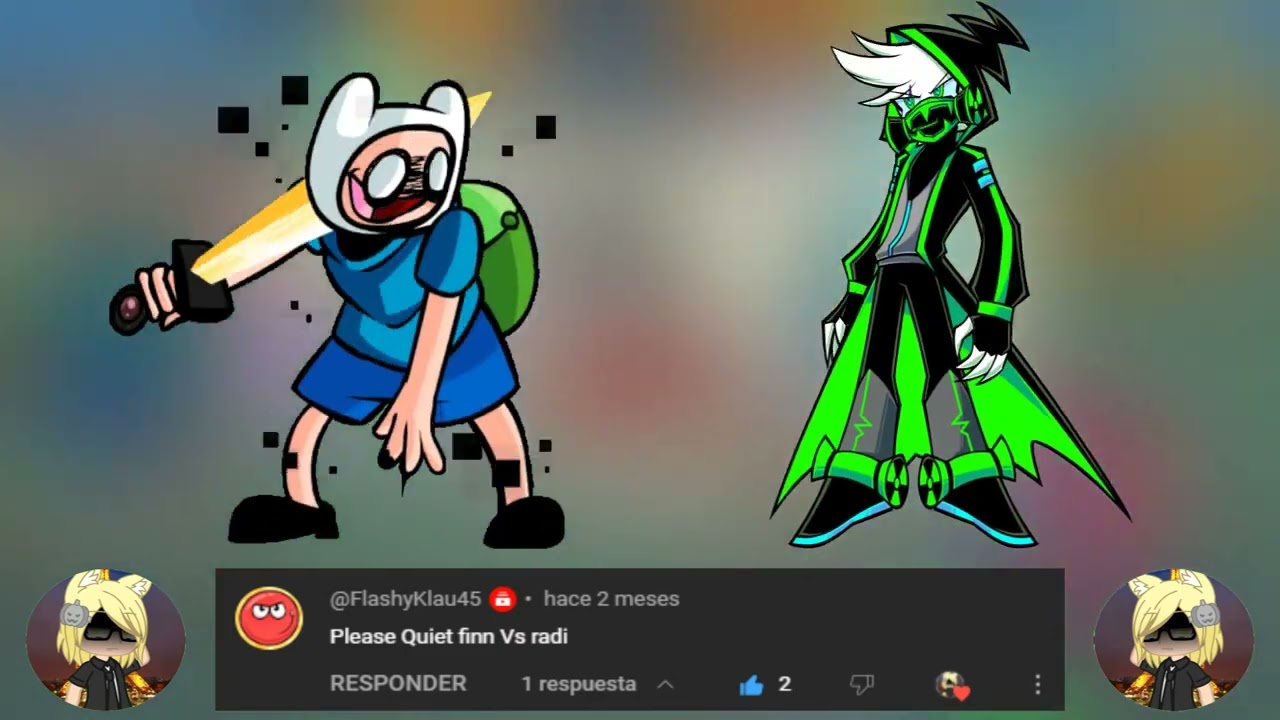 FNF Quiet but it's Pibby Finn Vs Radi