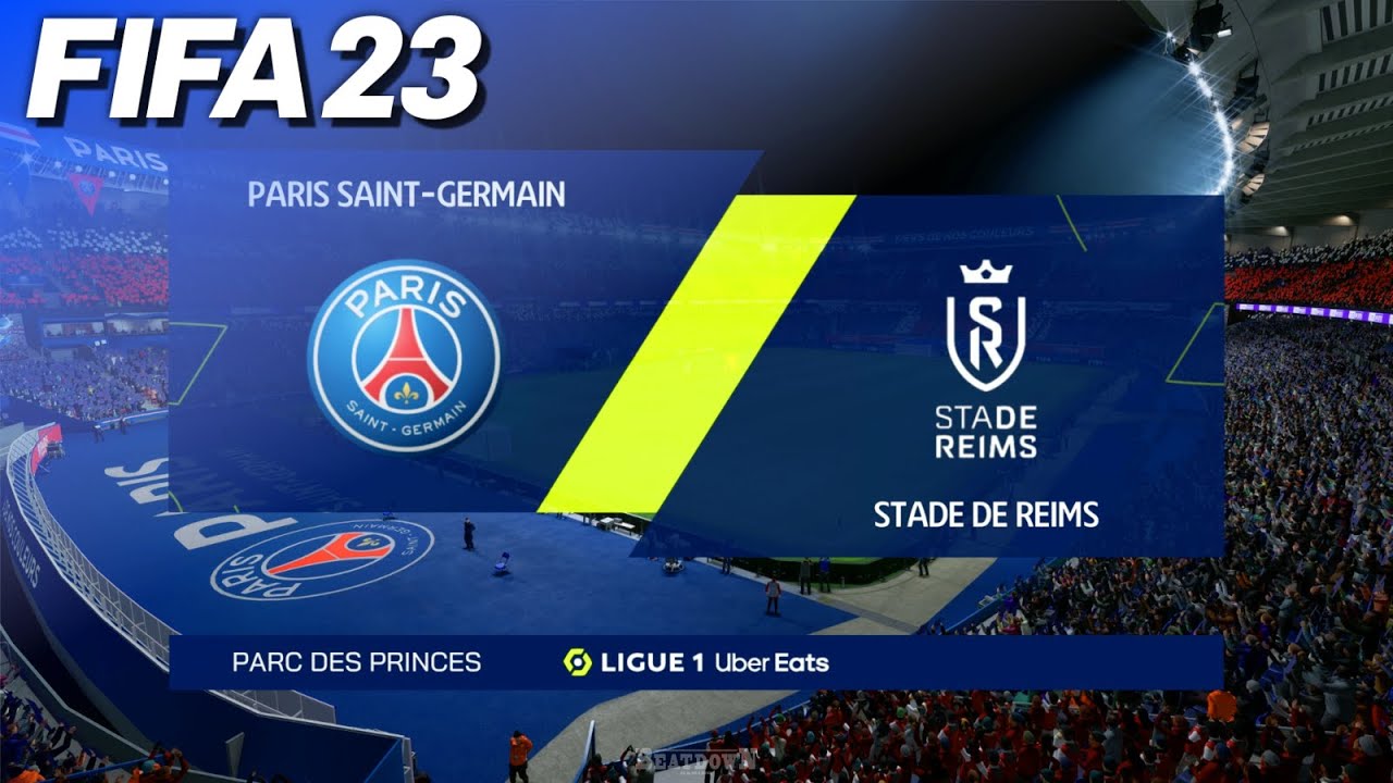 FIFA 23 - Paris Saint Germain vs. Stade de Reims | #PSGSDR