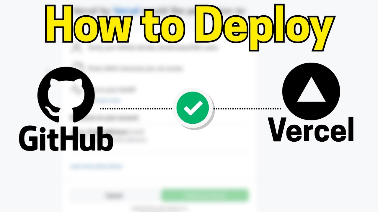 Как развернуть проект GitHub на Vercel (2026) | Пошаговое руководство