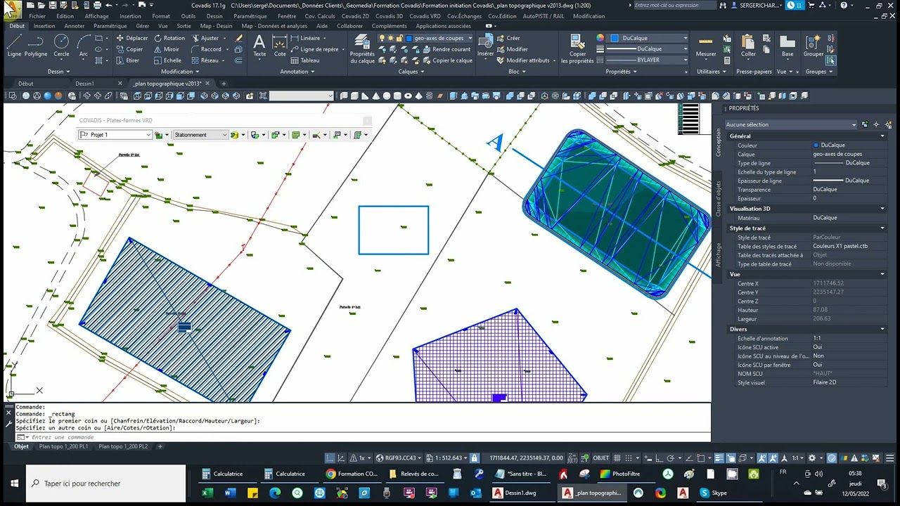 Découverte du module multi-plateformes de Covadis