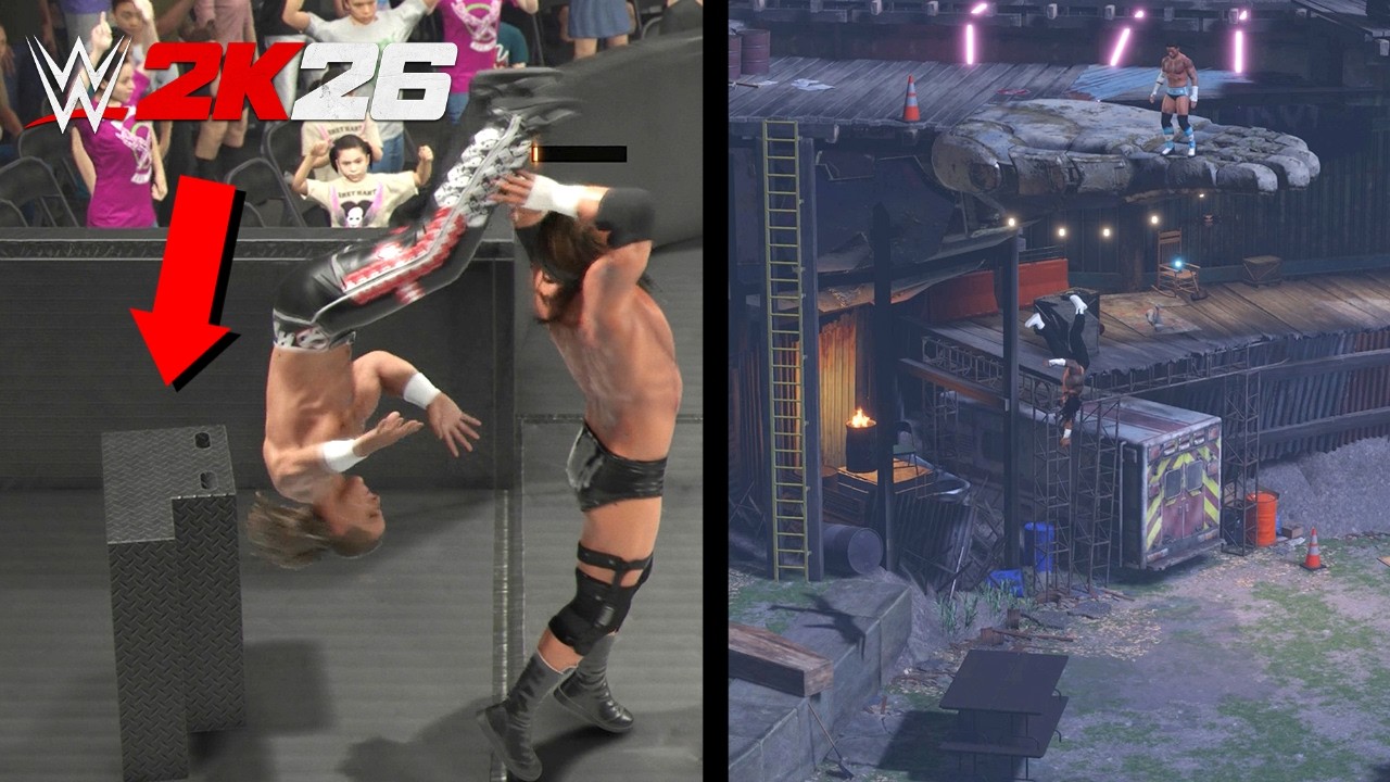 WWE 2K26: 10 лучших моментов игры