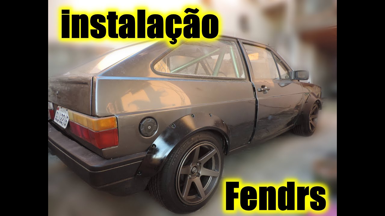 REFORMA GOL QUADRADO (PARTE15) INSTALAÇÃO DOS FENDRS
