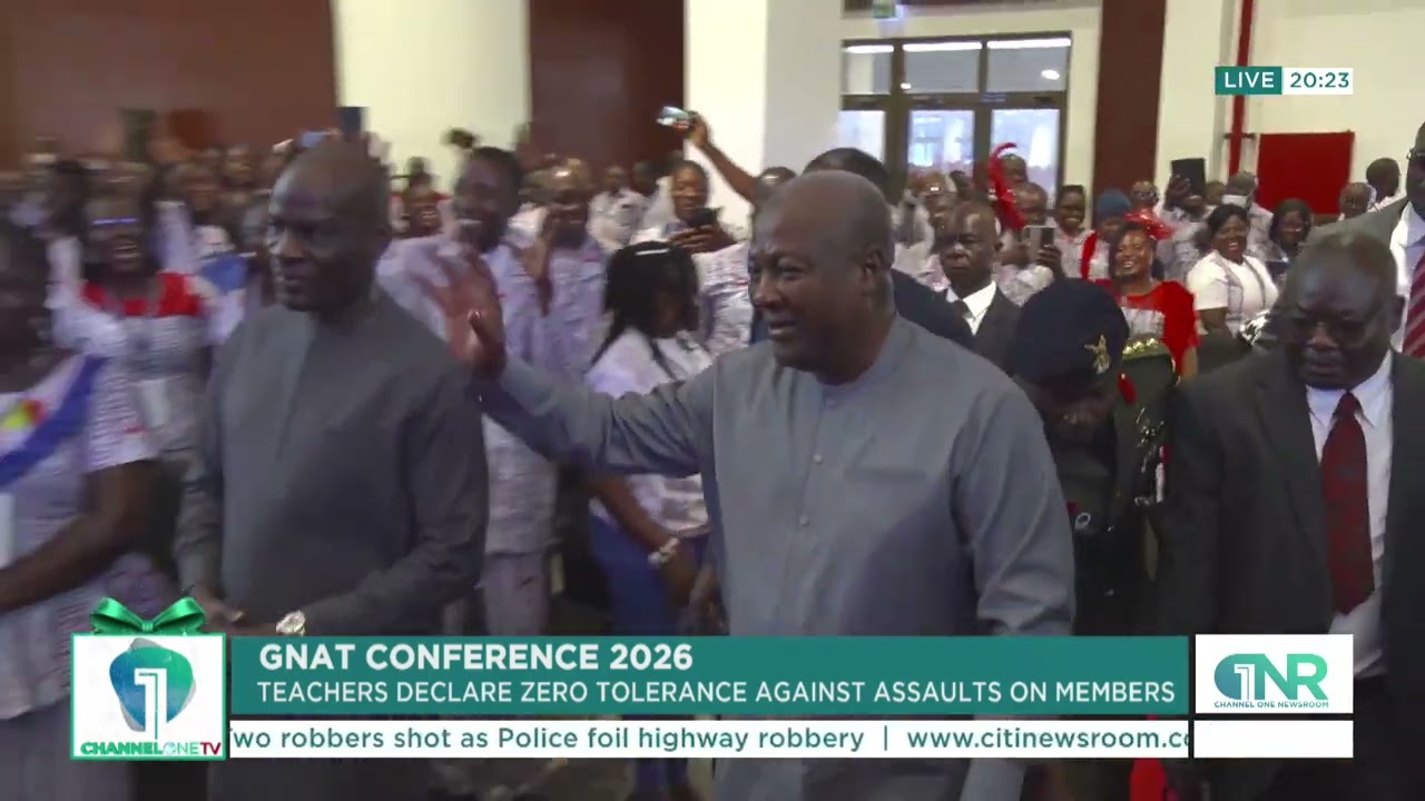 GNAT Conference 2026: President Mahama Condemns Attacks on Teachers