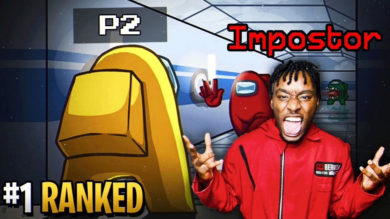 THE NEW #1 RANKED IMPOSTER PLAYER! I GOT SUPER GOOD! AMONG US FUNNY