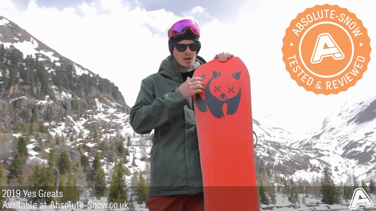 2018 / 2019 | Yes Greats Snowboard | Video Review