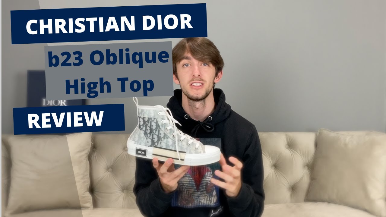 OVERPRICED CONVERSE? - DIOR B23 OBLIQUE: REVIEW (2020)