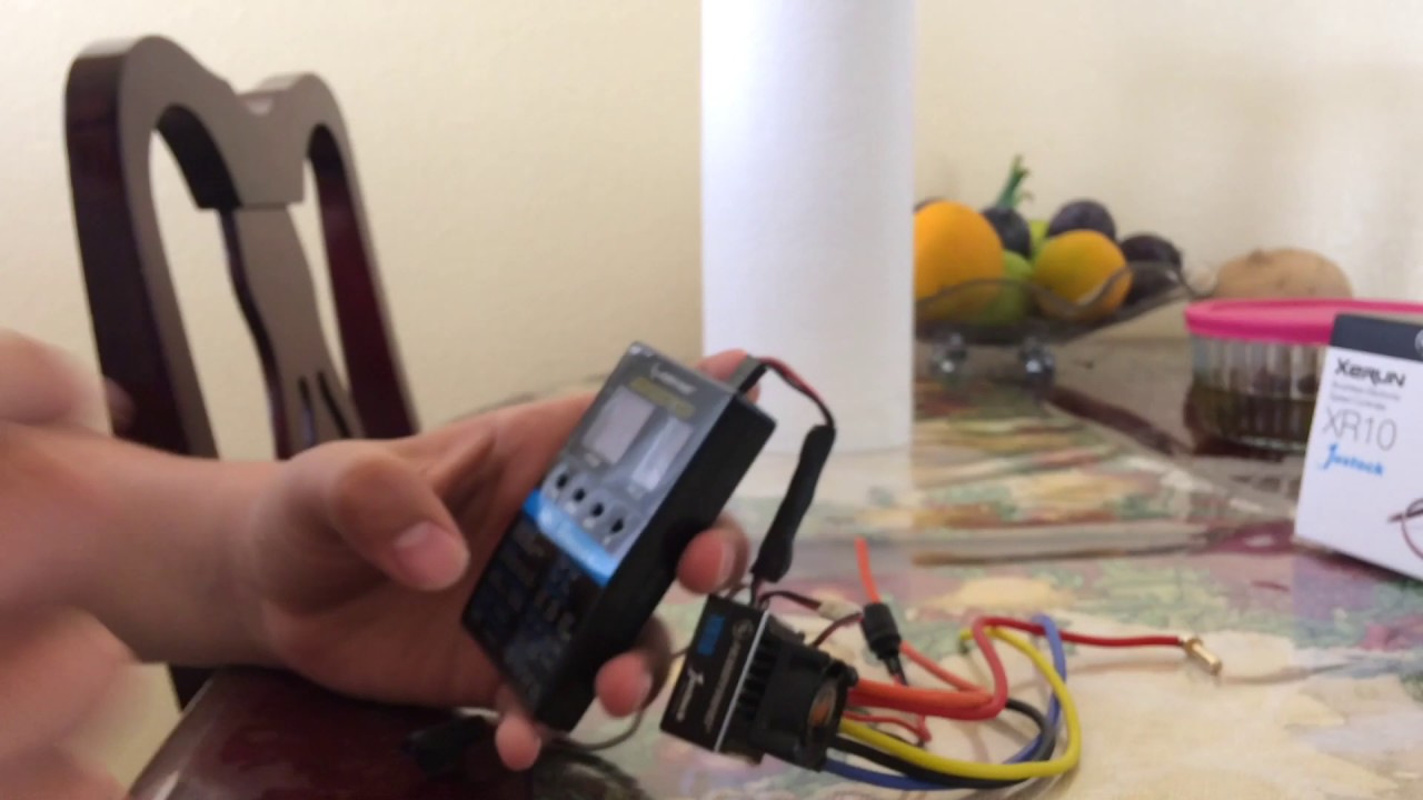 HobbyWing JustStock esc/program card review