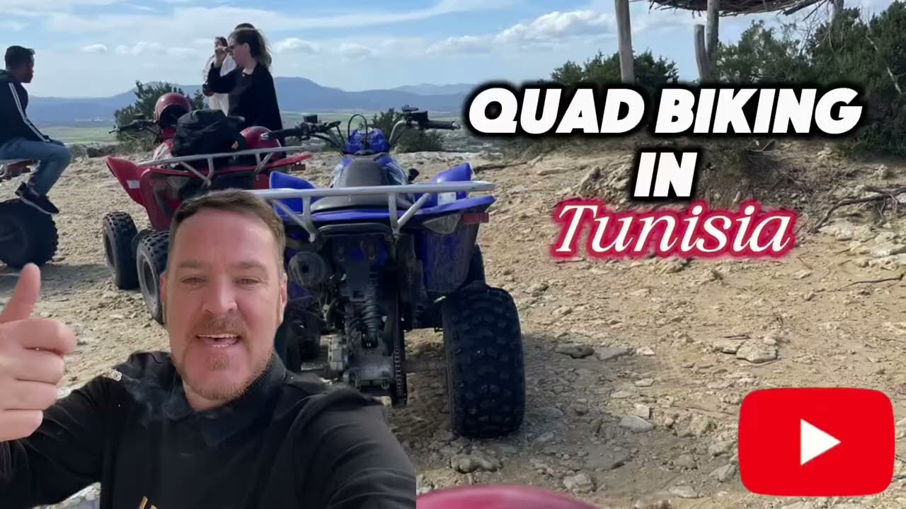 Quad biking in Tunisia Hammamet