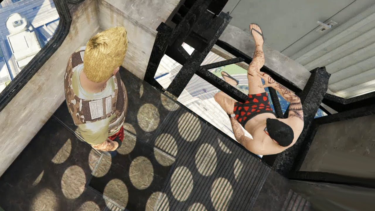 QUE HACES AHÍ METIDO? PARKOUR GTA V