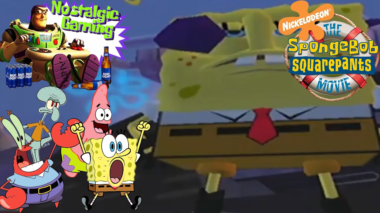 Nostalgic Gaming Ep.25: The SpongeBob SquarePants Movie Game part 1