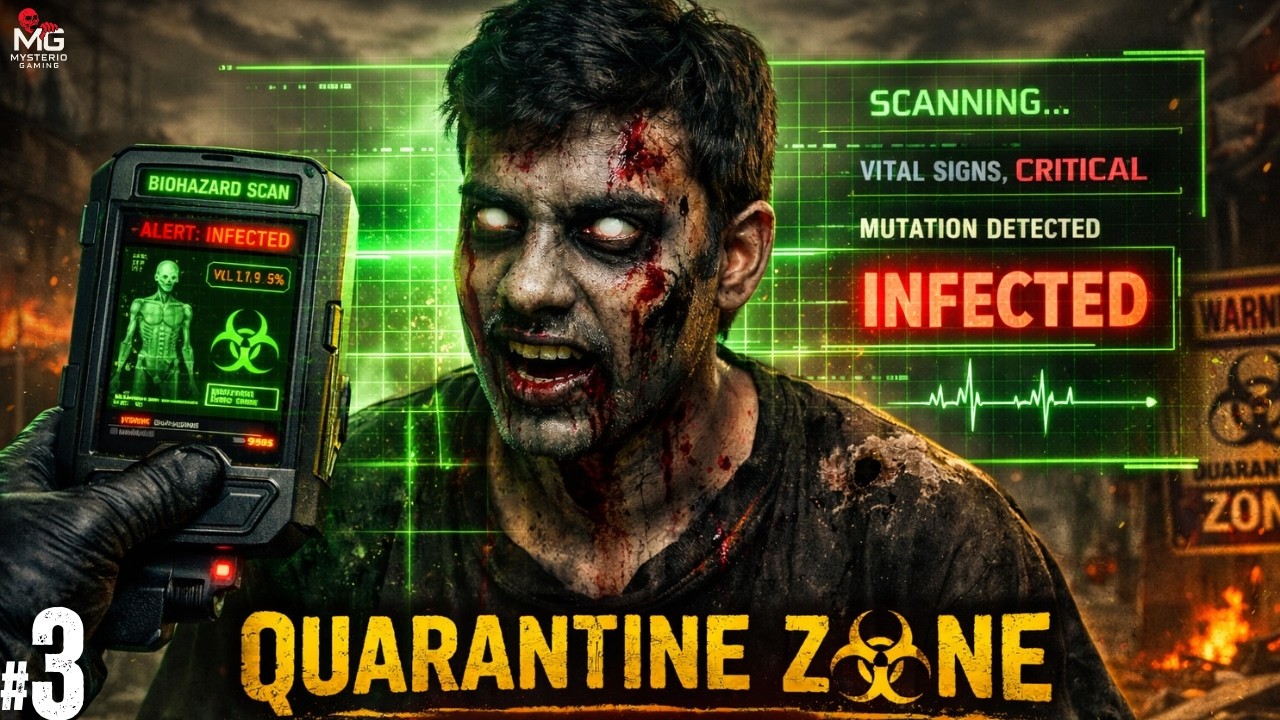 Quarantine Zone The Last Check _ Zombie Alert | EP 3 | Mysterio Gaming