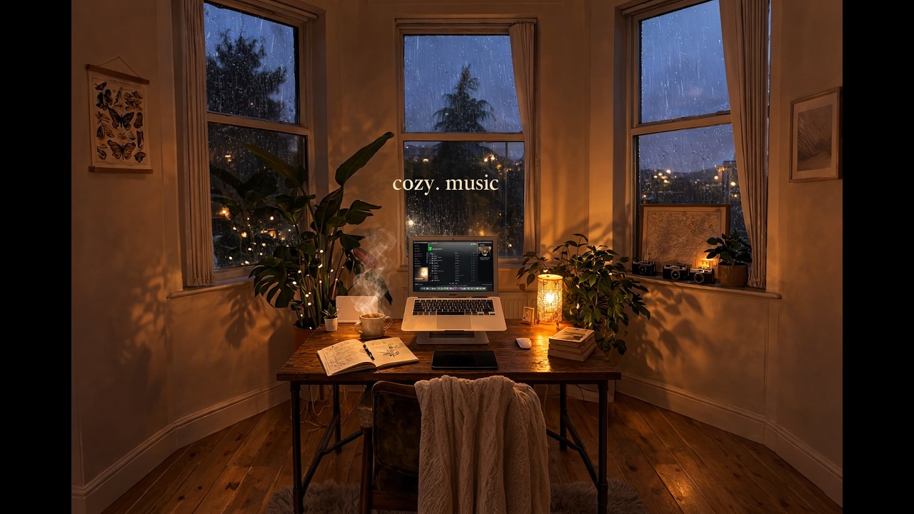 Cozy Calm Homebody Nights 🌌 Peace & Serenity ✨ Lo-fi, Chill Beats for Work, Study and Relaxation.