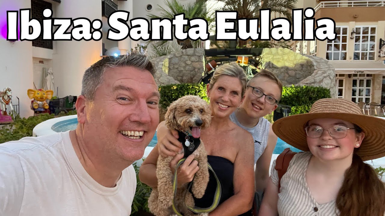 IBIZA - Santa Eulalia evening WALKABOUT