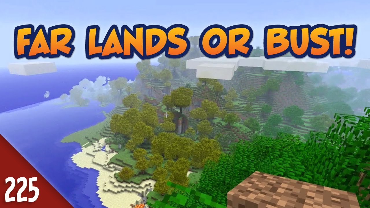 Minecraft Far Lands or Bust - #225 - Long Way Down