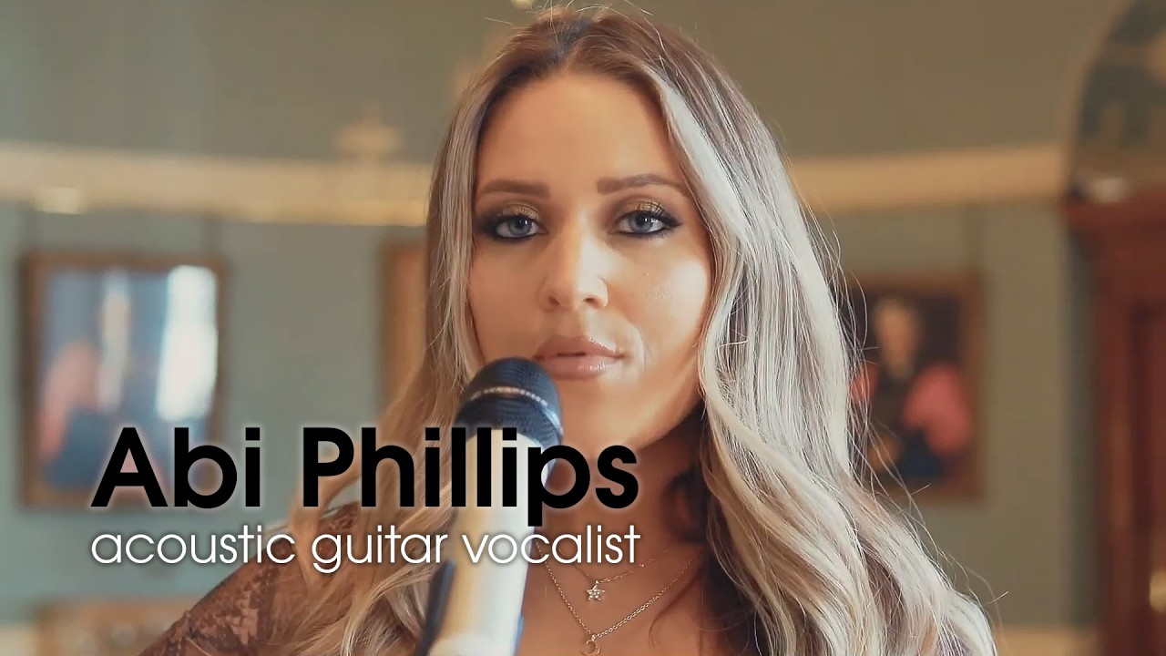 Abi Phillips - acoustic guitar vocalist - Heart Events entertainment agency UK