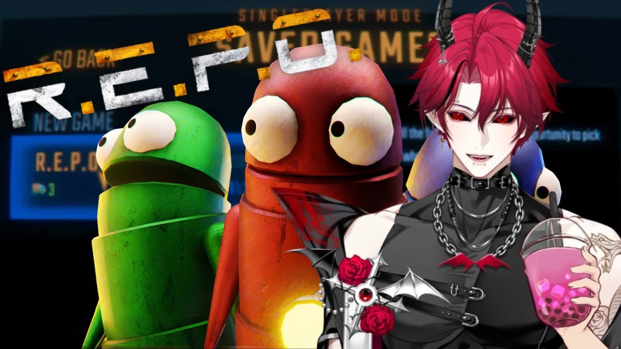【R.E.P.O.】This is what happen when you collab 4 people