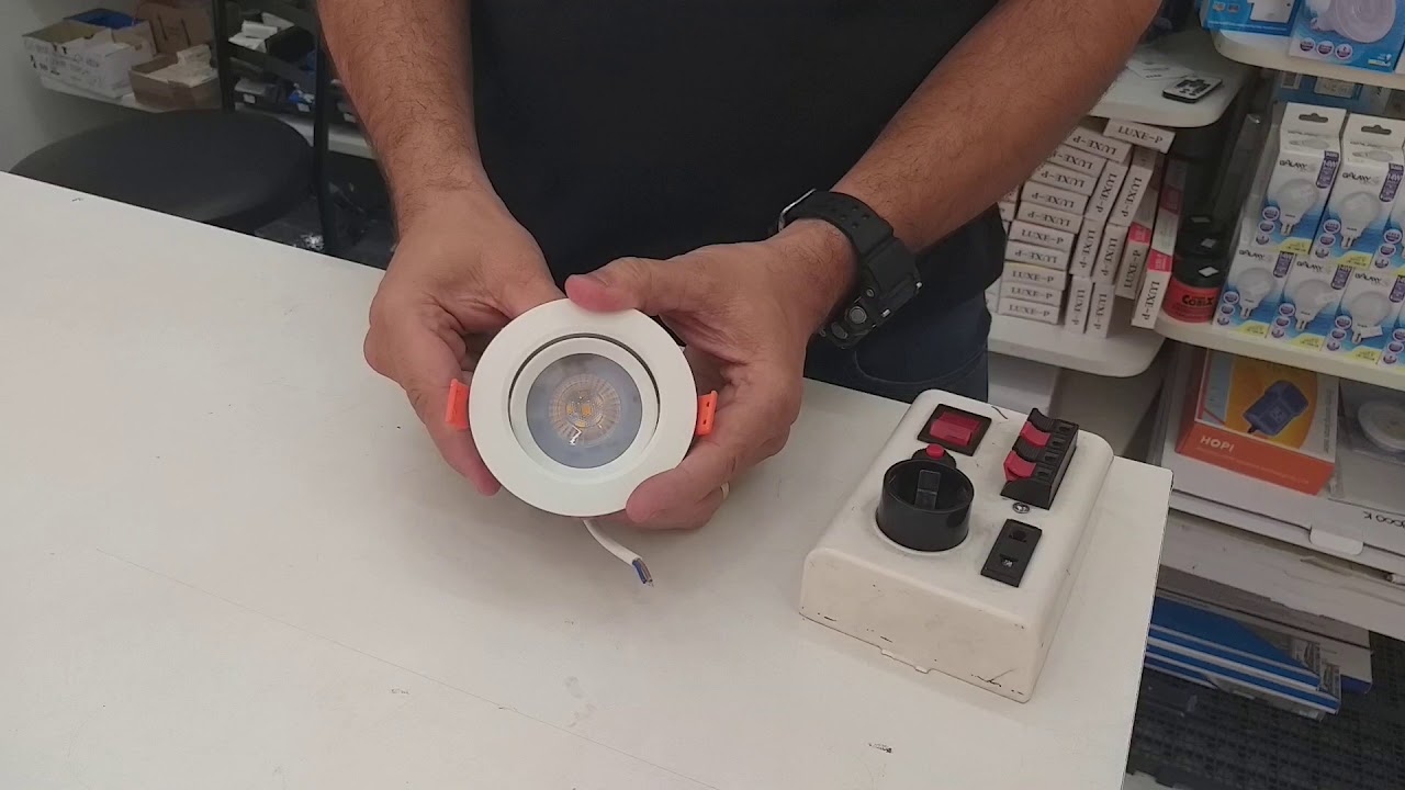 Spot redondo 3w, 5w, 7w