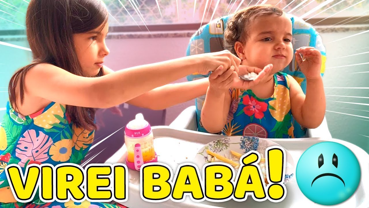 Julinha e Manu em: virei babá por um dia