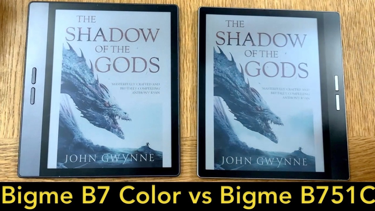 Bigme B7 Color против B751C: какую электронную книгу вам следует купить?