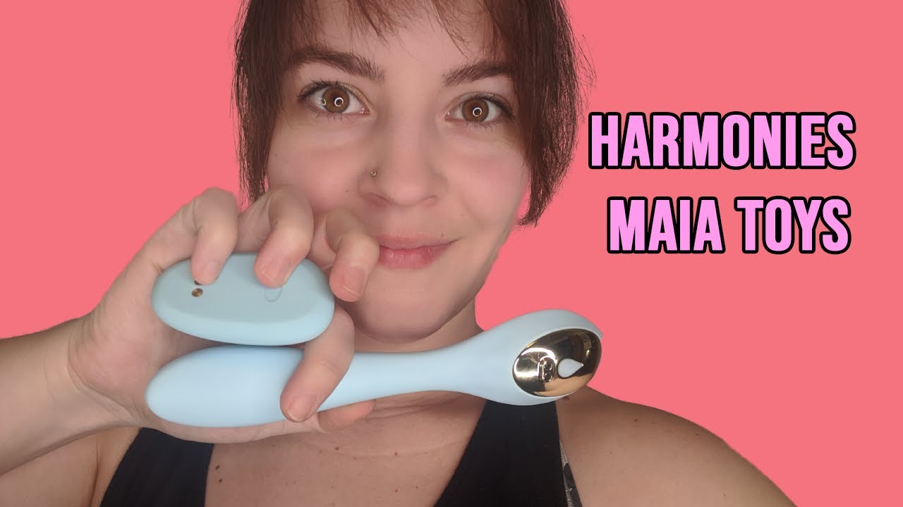 Toy Review - Maia Toys Harmonie Remote Control Bendable Couples Vibrator!