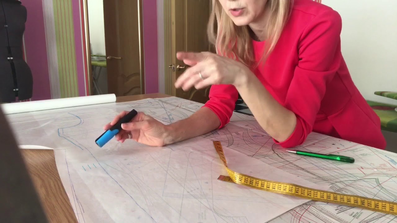 Корректировка выкройки по Бурде ( просьба моей Подписчице )
