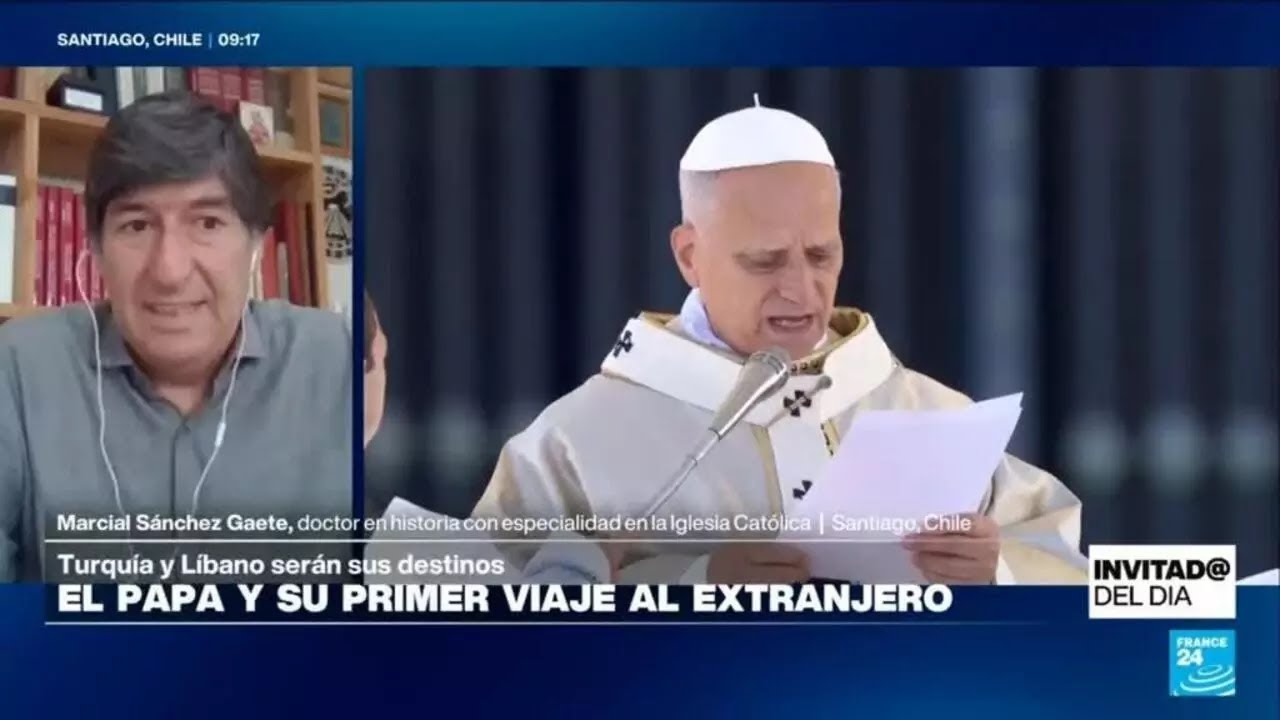 Primer viaje del papa León XIV: ¿por qué a Turquía y Líbano? • FRANCE 24 Español