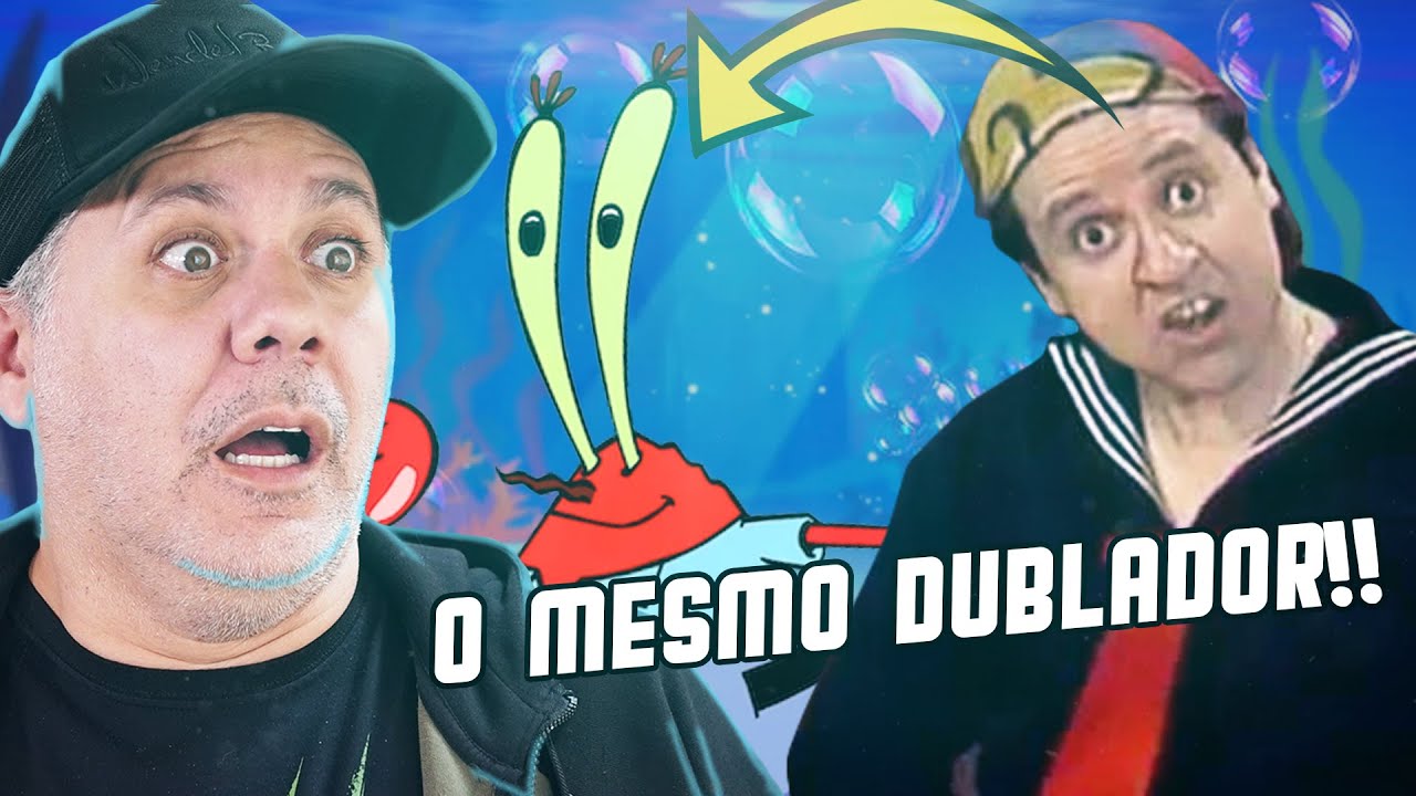7 MUDANÇAS DE VOZES EM BOB ESPONJA!