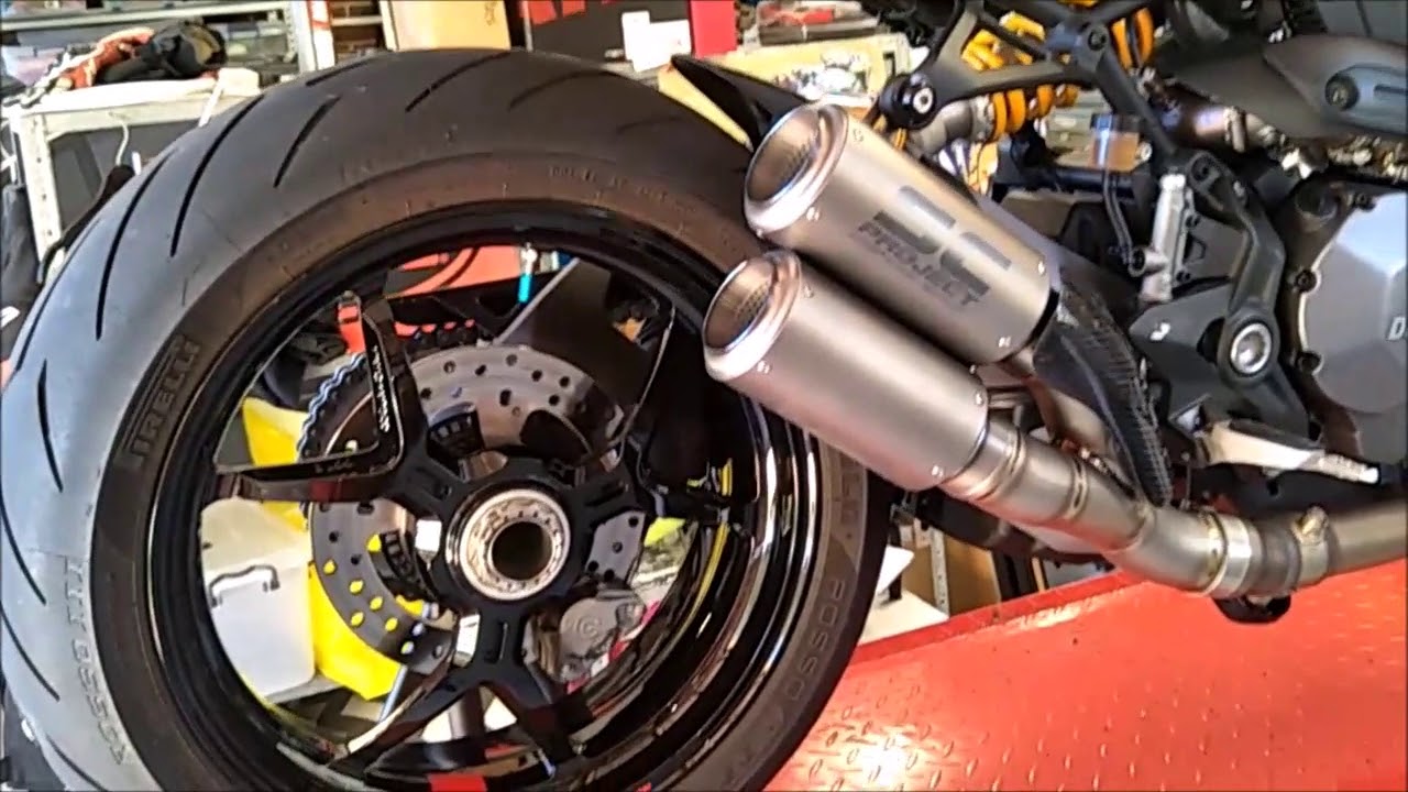 DUCATI MONSTER 1200S 2018 SC PROJECT EXHAUST
