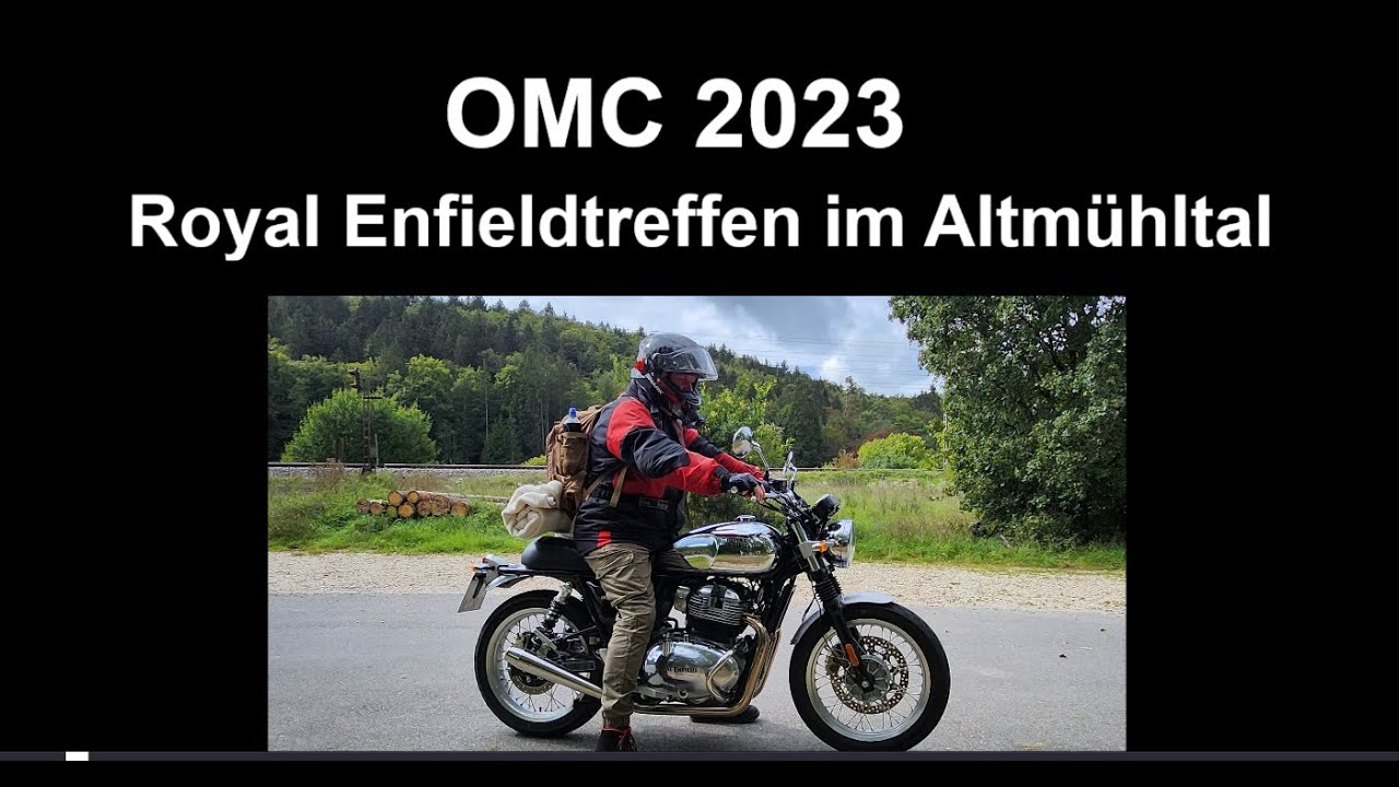 OMC 2023 Royal Enfieldtreffen im Altmühltal
